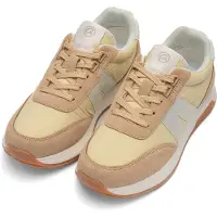 Ara Sneakers laag bruin / lichtgeel / pastelgroen