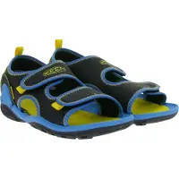 Keen Sandaal Kids Knotch Creek Open-Toe black Vivid Blue-Schoenmaat 35