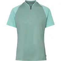 Vaude Bike - Women's Tamaro Half Zip Shirt IV - Fietsshirt 40, turkoois
