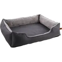 Flamingo Carlota - Mand Honden - Mand Carlota Rechthoekig+rits Grijs 120x95x28cm - 1st - 132073 - 1st