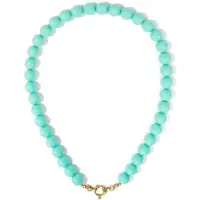 Yehwang Ketting met kralen en frontsluiting-12mm