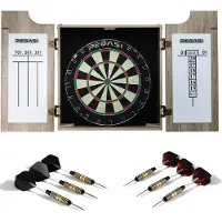 Pegasi dartbord cabinet set Classic