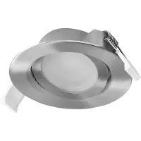 Osram HOMELIGHTING 4058075853799 Plafondspot, LED-plafondspot LED-module LED vast ingebouwd Satijn-nikkel