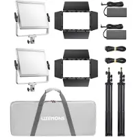 Godox Litemons LP1200R K2 RGB LED Light Panel 2-light Kit Wit