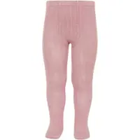 Condor Strumpfhosen - Rib - Pale Pink - - 3-6 mt - Strumpfhosen
