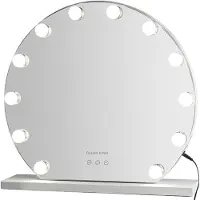 Gillian Jones Schminkspiegel - 12 LED - Hollywood - - One Size - Spiegel