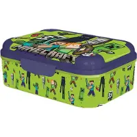 Minecraft - MINECRAFT Asker Lunch box - 17 x 13.5 x 6.2 cm