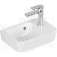 Villeroy & Boch O.Novo fontein met 1 kraangat rechts 36x25x9,5cm Wit