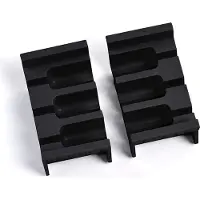 Ninka Inlegstuk voor messen voor 100er Cuisio Inlegbak anthraciet 93 x 44 x 53 mm voor 3 messen
