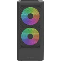 Montech X2 Plus Midi-Tower Zwart