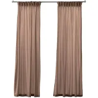 Larson - Velvet Gordijnen - Isolerend - 140 cm x 250 cm - Roze
