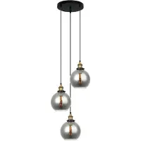 ITALUX Cardena Hanglamp MDM-4330/3 GD+SG - Stijlvol en Modern