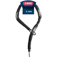 ABUS Fietsslot Insteekketting - ADAPTOR CHAIN Classic - - zwart - 130 cm - geschikt voor elektrische fietsen - stadsfietsen