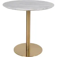 House Nordic Eetkamertafel Bolzano Marmerlook Ø90cm