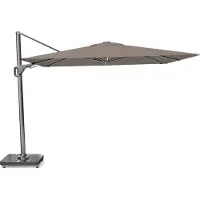 Platinum Nexus T2 zweefparasol premium 3x3 antraciet frame havana doek -