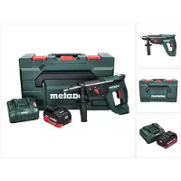 Metabo KH 18 LTX 24 accu combihamer 18 V 2.1 J SDS plus + 1x accu 8.0 Ah + lader + metaBOX