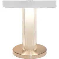 DFTP Tafellampe by Nordlux, Trezzi, dimbare, Wit, Woonkamer, Metaal, Scandinavisch