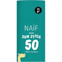 Naif 1+1 Gratis: Kids Zonnebrand Stick Spf50 15 Gr