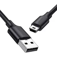 UGREEN US132, 0,5 meter, USB-A, Mini-USB-A, USB 2.0, zwart