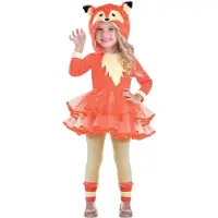 Amscan Carnavals Kinderkostuum Fox - Jurkje Vos maat 7-8 jaar