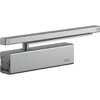 Axa 7508 deurdranger met glijarm sluitkracht 1-3 - aluminiumgrijs