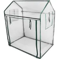 Green>it Tuinkas voor Verhoogde Bedden - Moestuinkas - Bescherming voor Planten & Groenten - 115 × 76 × 110/130 cm