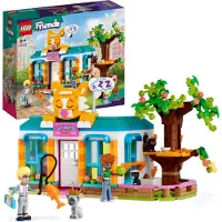 LEGO 41742 Friends Kattenhotel, dieren speelset met kittens, en Olly en Naomi minipoppetjes, gebaseerd op de personages uit 2023, cadeaus voor meisjes en jongens