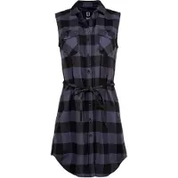 Brandit Blouse 'Gracey' grijs / zwart