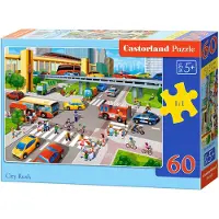 Castorland City Rush - 60 stukjes