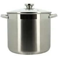 Menastyl Pot with lid - - 4615455 - Stainless steel - 9 liters - All hobs including induction