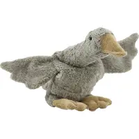 Senger Naturwelt Heizkissen - Klein - 47 cm - Gans - Grau - - One Size - Kuscheltiere