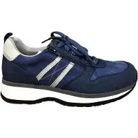 Xsensible 70205.2 7701 Challenger KX wijdte K Veterschoenen | Maat 11/KX Heren Blauw