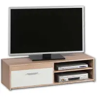 Emob Stolkom Tv-kast Gemma 2 open vakken en 1 klep, geschikt voor tv tot 42 inch