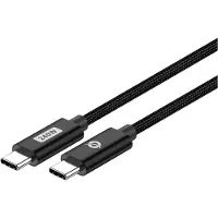 Conceptronic ETTA03B12 Kabel, USB-C 3.1 naar USB-C, 1,20 meter, 5A, 480 Mbps, zwart