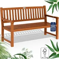 Deuba Tuinbank Maxima Eucalyptushout FSC-gecertificeerd 152x55x90cm