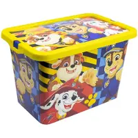 Tinisu Paw Patrol Opbergbox - Opslagbox - 7 liter - Chase, Marshall, Bubble