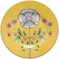 Pip studio Bord Home Petit Four Lily & Lotus Yellow 12 cm (Set van 6)