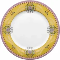 Pip studio Bord Home Plate Lily & Lotus Yellow 23 cm (Set van 6)