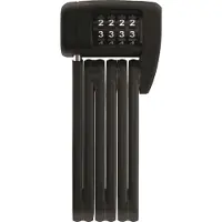 ABUS Lichtgewicht vouwslot - compact ontwerp - individueel instelbare code - zwart - 60 cm