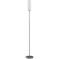 LINDBY Vloerlamp Vinsta, wit / opaal, Woon-/ Eetkamer, metaal, Modern, vloerlamp