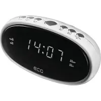 Ecg RB 010 Wit | Radio-wekker | Klok / Wekker | Wekken via radio / wekker | Timer voor automatisch uitschakelen | Wit |