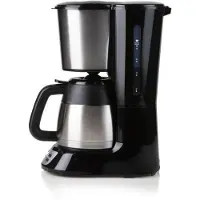 Domo DO709K Koffiezetapparaat met thermoskan - 1L - Timer - RVS