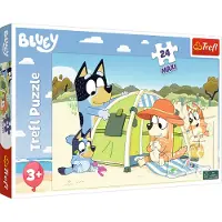 Trefl puzzel 24 maxi Bluey's grote dag BBC Bluey karton.