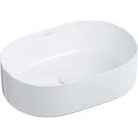 Omnires Mesa - Opzetwastafel, 46x32 cm, zonder overloop, wit MESA460BP
