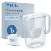 Brita Style Essential Waterfilterkan 2.4L - Wit - incl. 1 Maxtra Pro Waterfilte