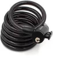 Edge Serrure à spirale Wired 120 - ø12 * 1800 - Noir