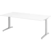 Hjh OFFICE PRO XTRA XB 2E SS - Wit 200 x 100 Tafelhoogte I In hoogte verstelbaar