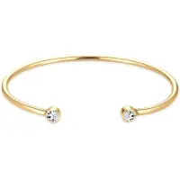 Elli - Armband - Dames Armring Geo Minimal met kristallen in 925 sterling zilver - Dames