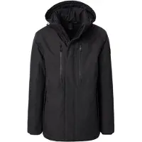 Casa Moda winterjas grijs effen normale fit