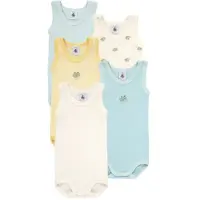 Petit Bateau Kinder bodies 5 BODIES SM kind 3 maanden
